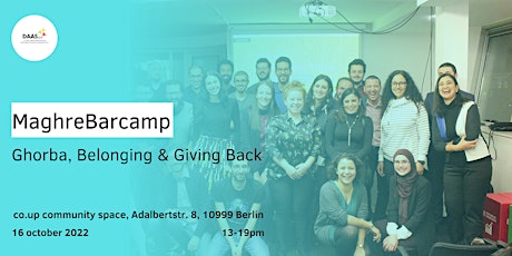 MaghreBarcamp - How might we give back?