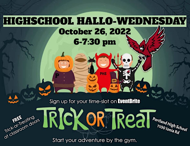 Portland High School - Halloween Trick or Treating image