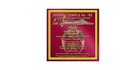 Haggai Temple 50th Anniversary Celebration Gala