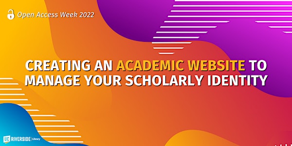 Creating an Academic Website to Manage Your Scholarly Identity
