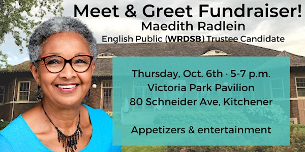 Fundraiser Meet & Greet - help Maedith keep her campaign going