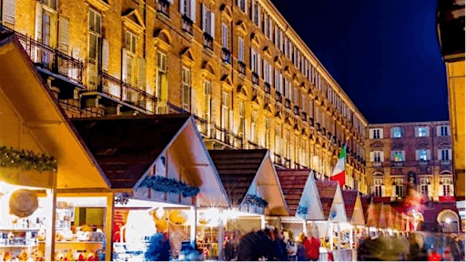 Christmas Market in Turin - Italy