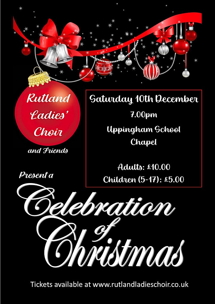 Rutland Ladies Choir present: A Celebration of Christmas image