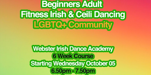 Beginners Adult Fitness Irish & Ceili Dancing