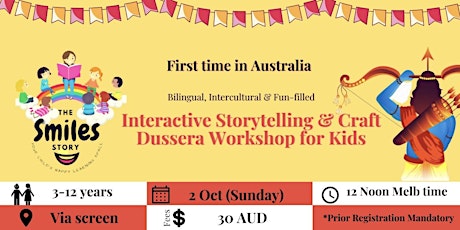 Interactive Storytelling and Craft - Dussera Workshop