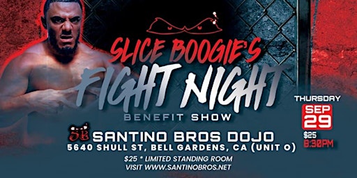 Slice Boogie's: Fight Night (Benefit Show) primary image
