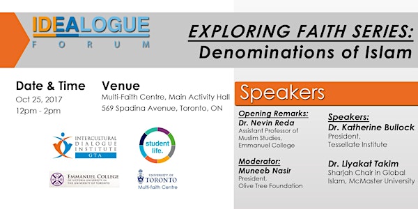 EXPLORING FAITH SERIES: Denominations of Islam