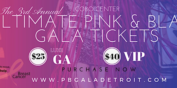 The 3rd Annual Ultimate Pink & Black Gala