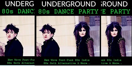 UNDERGROUND 80's NITE - {Dead Man's Dance Party} DTLA FRIDAY OCT 14