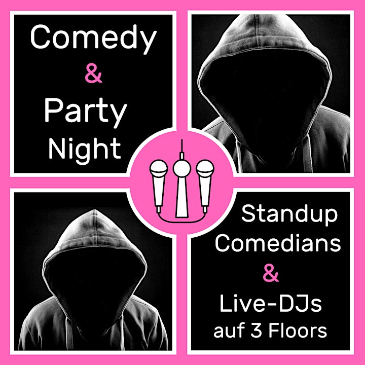 Comedy & Party Night ⭐Profi-Comedians & Newcomer ⭐DJs auf 3 Floors ⭐Berlin: Bild 