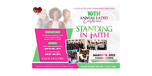 Standing In Faith - Women After God's Own Heart Ministries Conference