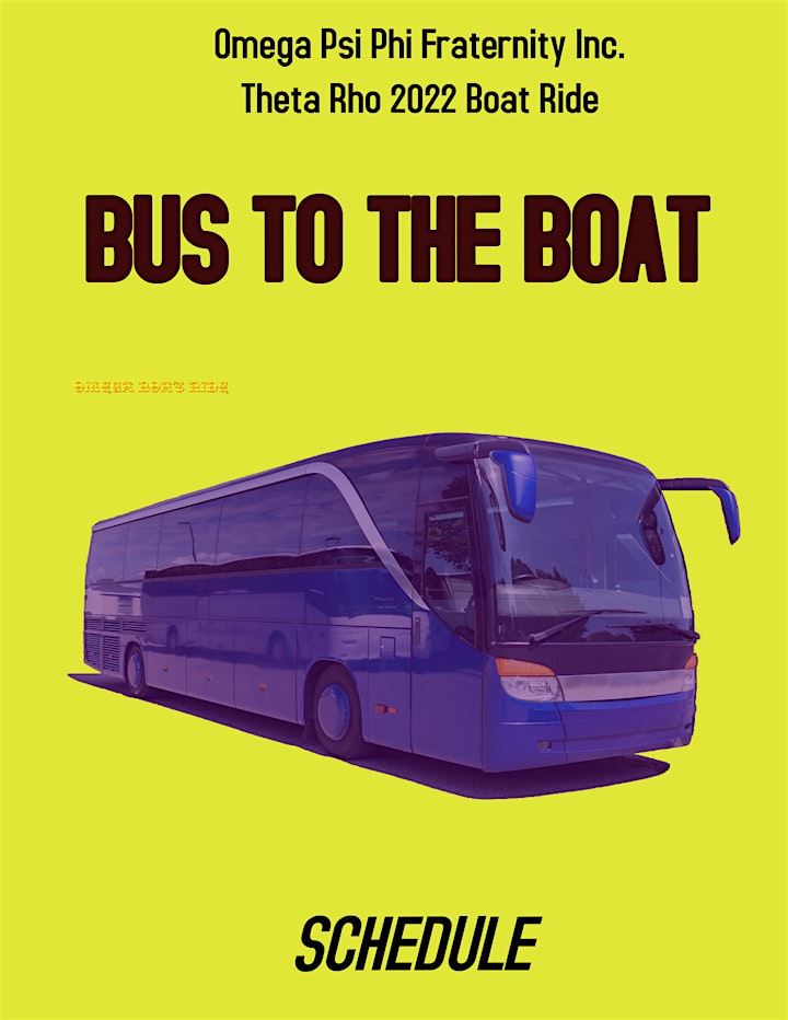 Omega Psi Phi Inc, Theta Rho Chapter 2022 Boatride Part II & BLACKOWT Party image