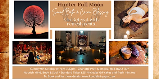 Full Moon Meditation & Sound Bath Mini-retreat