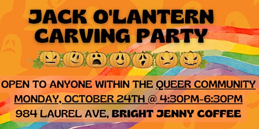 Men's Health Initiative Presents: Jack O'Lantern Carving Party