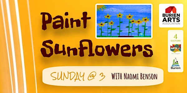 Paint Sunflowers