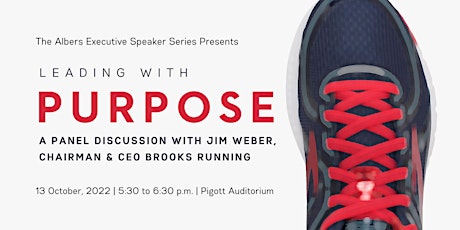 The Albers Executive Speaker Series Presents: Jim Weber