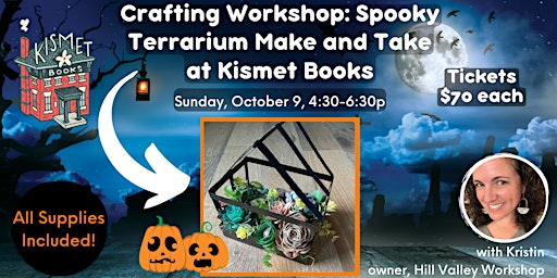 Crafting Workshop: Spooky Terrarium Make and Take