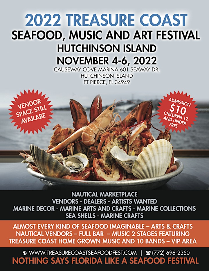PAM KNIGHT Show One Soul Good Time Treasure Coast Seafood, Music & Art Fest image