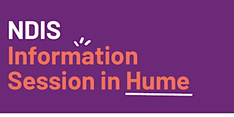NDIS Information Session in Hume primary image