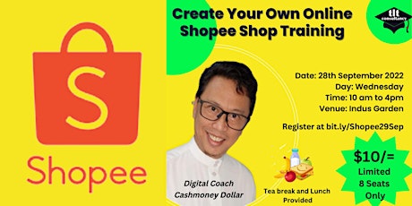 Create Your Own Online Shopee Shop Workshop