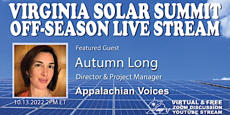 VSS Live Stream #11 ft. Autumn Long, Appalachian Voices