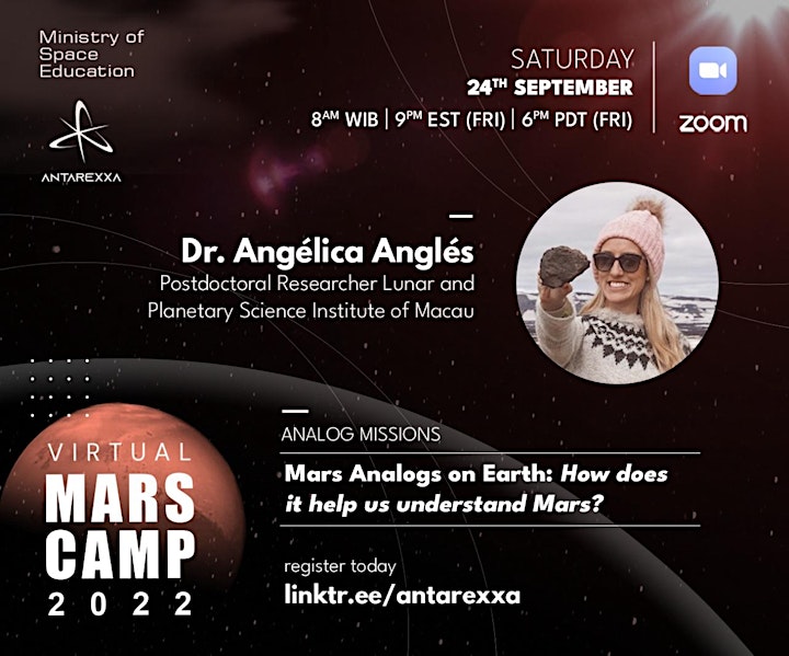 Virtual Mars Camp 2022: Mars Analogs on Earth image