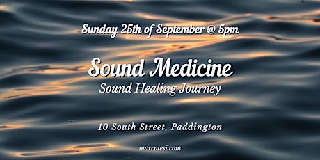 Image principale de Sound Medicine - Sound Healing Journey