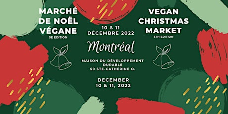 Primaire afbeelding van Marché de Noël Végane - Montréal - Vegan Christmas Market