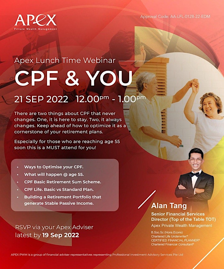 CPF & YOU - Lunchtime Webinar image
