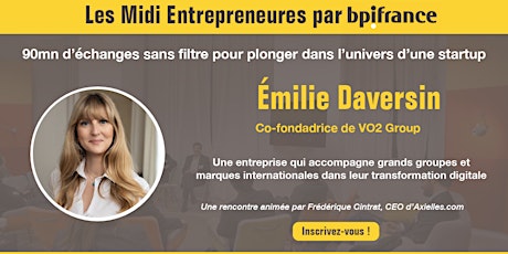 Image principale de Midi Entrepreneures #26