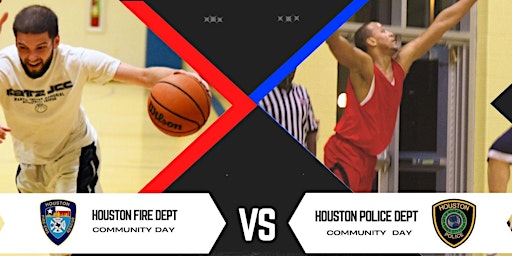 Houston Fire Dept Vs Houston Police Dept Community Basketball Game