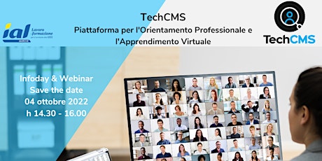 Infoday & Webinar Progetto TechCMS - Orientamento professionale  on-line
