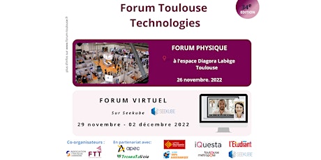 Forum Toulouse Technologies - FTT  | 34ème édition