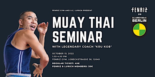 Muay Thai Seminar with Kru Kob