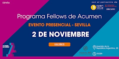 Programa de Fellows de Acumen - Sevilla