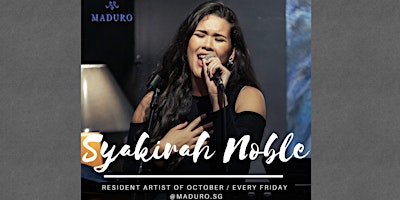 October Fridays with Syakirah Noble - on to a New Jazz World