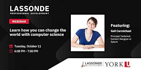 Learn how you can change the world with computer science