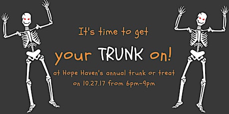 Hope Haven's Annual Trunk or Treat primary image