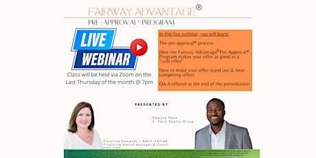 Fairway Advantage Pre-Approval Webinar