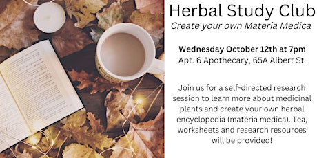 Herbal Study Club: Create your own Materia Medica primary image