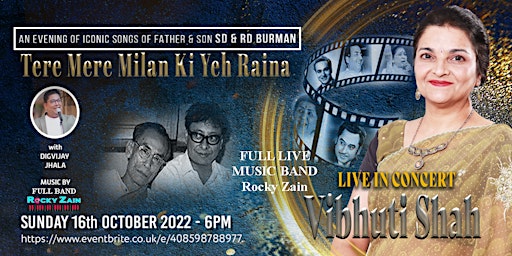 Tere Mere Milan Ki Yeh Raina Live Concert by Vibhuti Shah