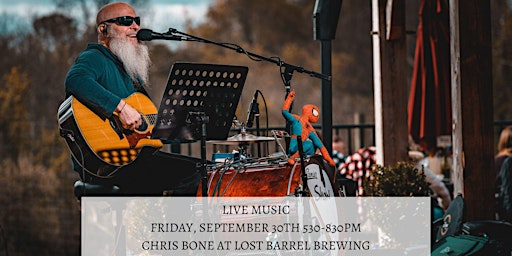 Live Music by Chris Bone at Lost Barrel Brewing