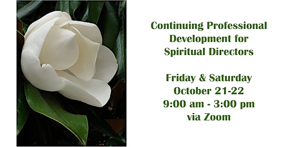 Continuing Professional Development for Spiritual Directors