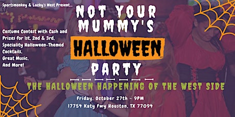 Not Your Mummy's Halloween Party primary image