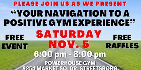 “Your Navigation To A Positive Gym Experience!”