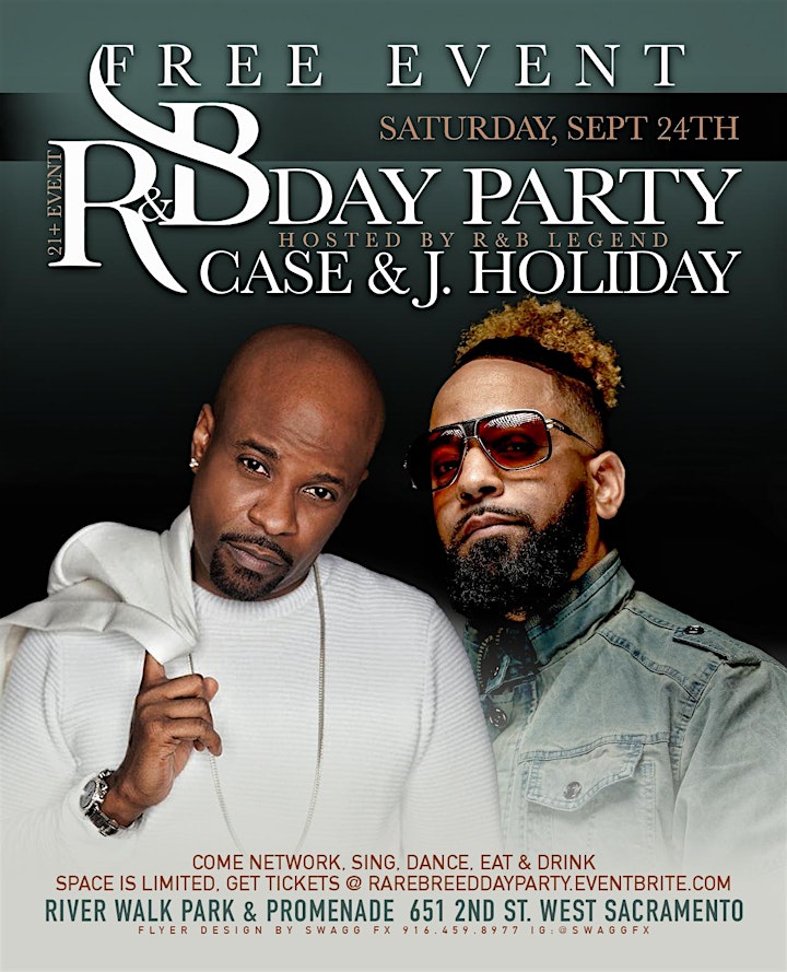 R&B Day Party w/ Case and J. Holiday image