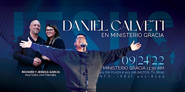 Daniel Calveti en Ministerio Gracia