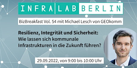 Hauptbild für BizBreakfast Vol. 54 mit  Michael Lesch