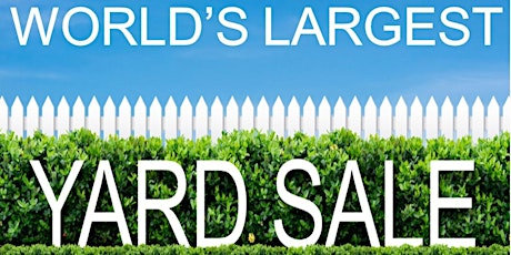 BUFFALO NY WORLD'S LARGEST YARD SALE - MAY 12th & 13th  Hamburg Fairgrounds