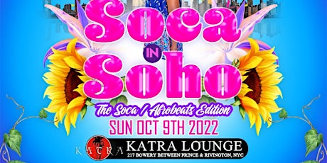 Soca In Soho - Soca & Afrobeats Edition